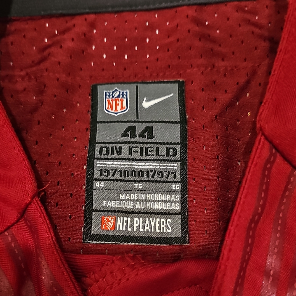 Washington Redskins Desean Jackson Nike Red On-Field Jersey - Picture 2 of 3